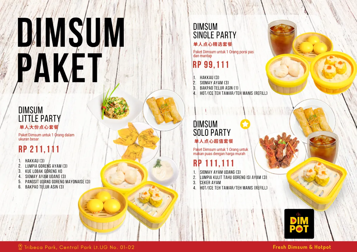Promo Set Menu