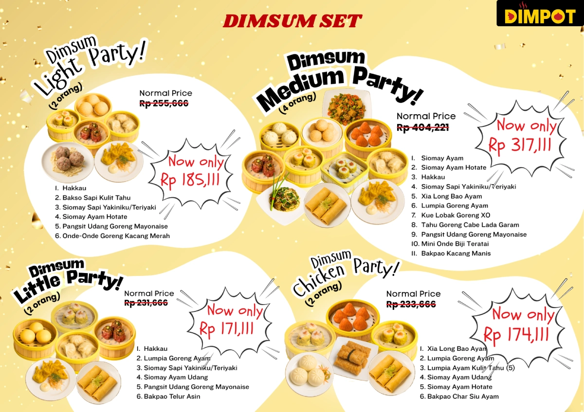 promo set menu
